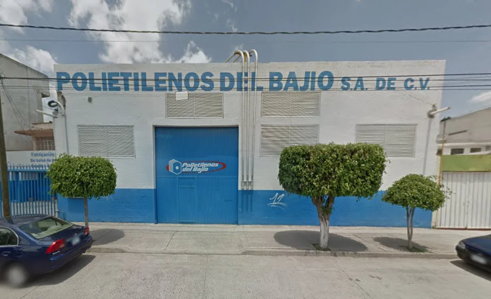 Vista de la empresa Polietilenos del Bajío